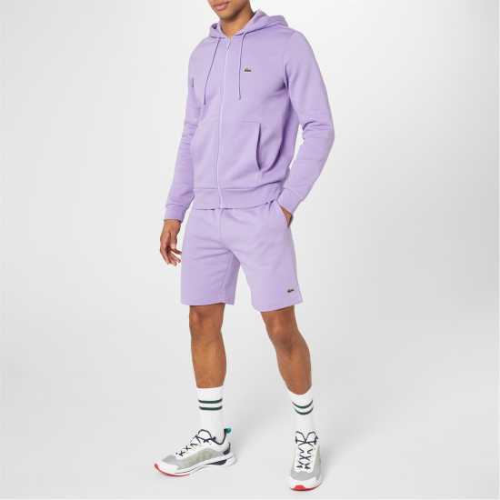 Usc Lacoste Fleece Shorts Neva Purple GFU - 