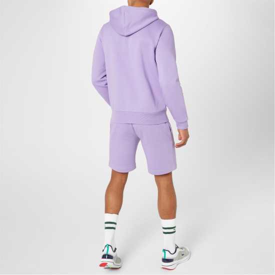 Usc Lacoste Fleece Shorts Neva Purple GFU 