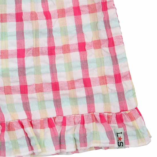 Детски къси панталони Lilly And Sid Picnic Check Sht Jn99 Lilly And Sid Picnic Check Sht Jn99 Детски къси панталони