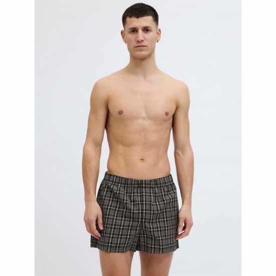 Мъжки Боксерки Jack And Jones Milano Woven Boxers Mens Poppy Seed Мъжки Боксерки Jack And Jones Milano Woven Boxers Mens Poppy Seed