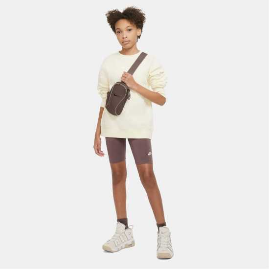Nike Sportswear Club Fleece Big Kids' (Girls') Crew Sweatshirt  Детски горнища и пуловери