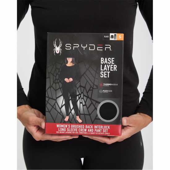 Spyder Boxed 2Pc Baselayer Set Womens  