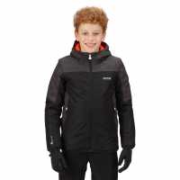 Regatta Непромокаемо Яке Volcanics V Waterproof Jacket Black/Ash Детски якета и палта