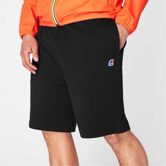 Kway Erik Jersey Shorts Black Pure USY Мъжки къси панталони