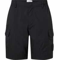 Calvin Klein Jeans Nylon Lightweight Cargo Shorts Black BEH Мъжки къси панталони