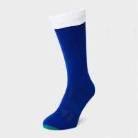 Mitre Футболни Чорапи Kids' Football Socks Кралско/Бяло 