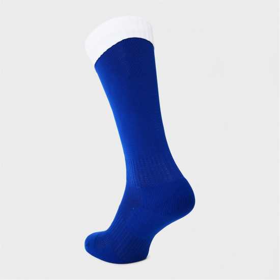 Mitre Футболни Чорапи Kids' Football Socks Кралско/Бяло Mitre Футболни Чорапи Kids' Football Socks Кралско/Бяло