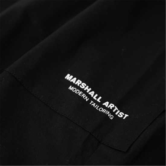 Marshall Artist Marshall Gbrdn Short Sn33 Black 001 Мъжко облекло за едри хора