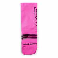 New Balance Nb Lm Crew Sock 62 Pink Heat 