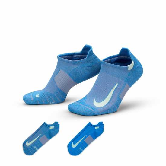 Nike 2 Pack Multiplier Running Socks Adults  Мъжки чорапи