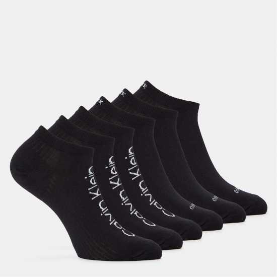 Calvin Klein Trainer Socks Черно Дамски чорапи