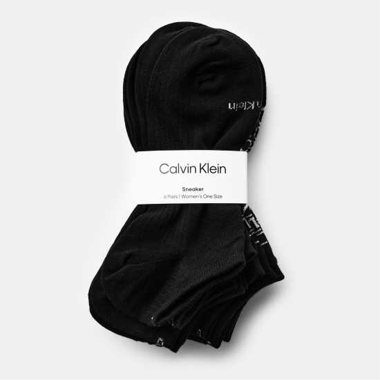 Calvin Klein Trainer Socks Черно Дамски чорапи