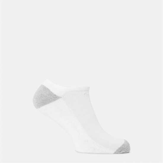Мъжки чорапи Calvin Klein Trainer Socks 3-Pack Mens Бяло Calvin Klein Trainer Socks 3-Pack Mens Бяло Мъжки чорапи