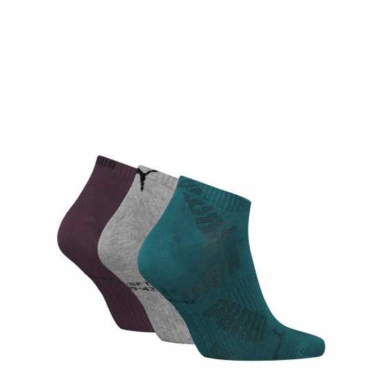 Puma Mesh Sneaker 3P 99 Green Combo Мъжки чорапи