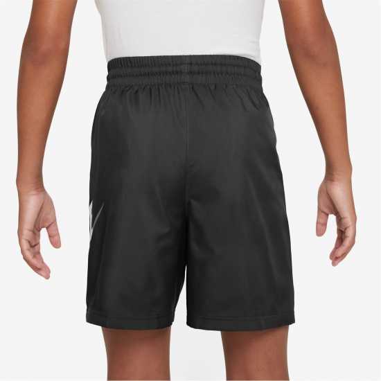 Детски къси панталони Nike Тъкани Детски Шорти Logo Woven Shorts Juniors Черно/Бяло Nike Тъкани Детски Шорти Logo Woven Shorts Juniors Черно/Бяло Детски къси панталони