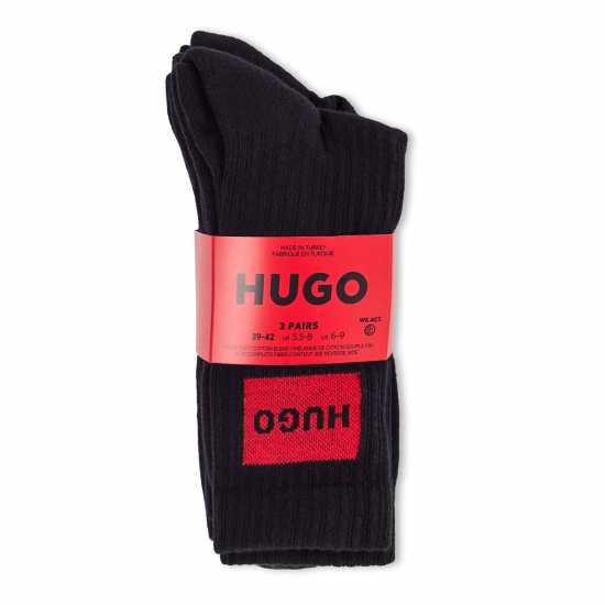 Hugo 3P Qs Rib Label Cc 10267340 01 Black Hugo 3P Qs Rib Label Cc 10267340 01 Black