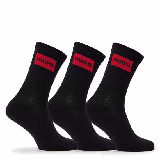 Hugo 3P Qs Rib Label Cc 10267340 01 Black Hugo 3P Qs Rib Label Cc 10267340 01 Black