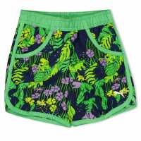Puma Детски Плажни Шорти Girls Beach Shorts Juniors Green 