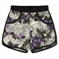 Puma Детски Плажни Шорти Girls Beach Shorts Juniors Purple 