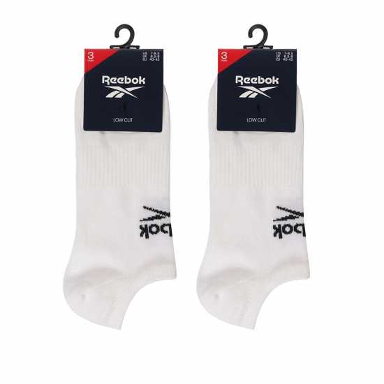 Reebok 6Pk Low Socks Sn00 Wht/Gry/Blk Мъжки чорапи