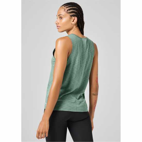 Casall Women's Soft Tank Baselayer Top Прашно зелено 