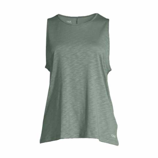 Casall Women's Soft Tank Baselayer Top Прашно зелено 