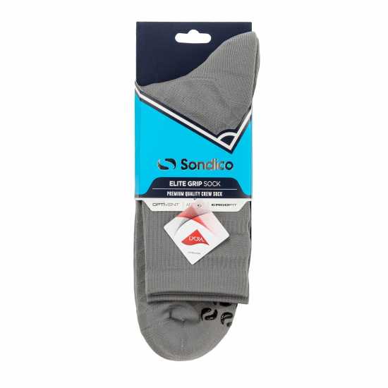Sondico Elite Grip Sock Grey 
