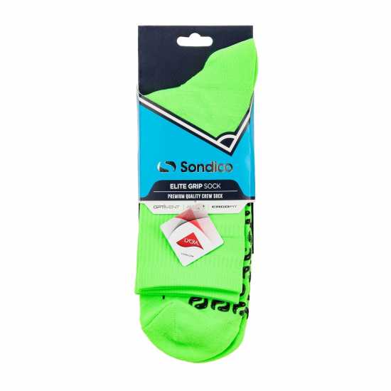 Sondico Elite Grip Sock Зелено Мъжки чорапи