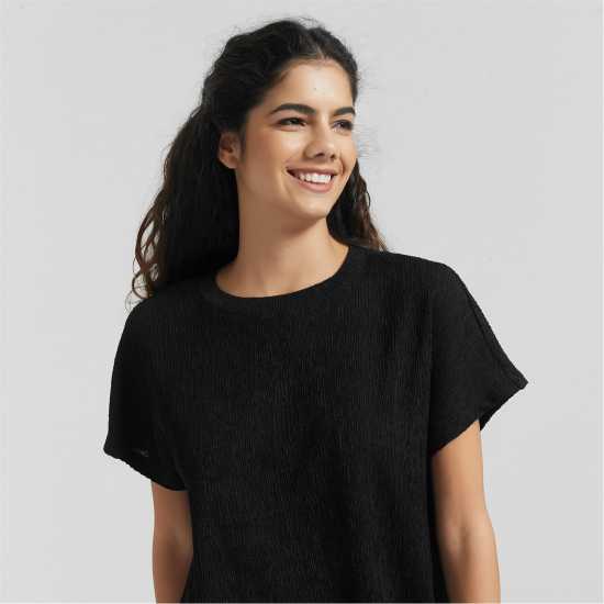 Be You Co-Ord Set Черно Дамски къси панталони