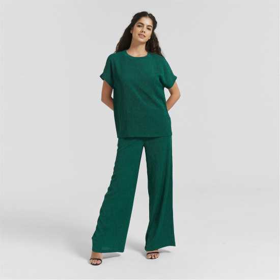 Be You Co-Ord Set Зелено Дамски къси панталони