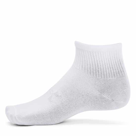 Детски чорапи Under Armour Armour Ua Essential 3Pk Qtr Yth Trainer Sock Unisex Kids Бяло Under Armour Armour Ua Essential 3Pk Qtr Yth Trainer Sock Unisex Kids Бяло Детски чорапи