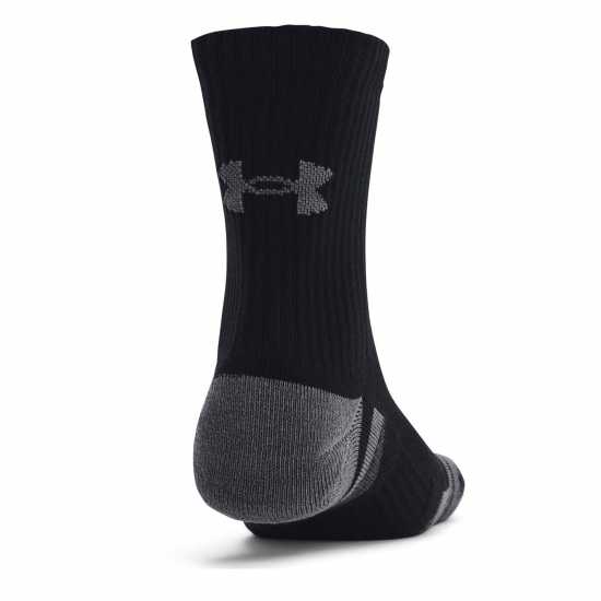 Under Armour Adults Performance Cotton Mid Trainers Sock Under Armour Adults Performance Cotton Mid Trainers Sock