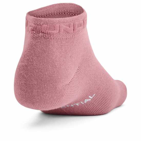 Under Armour Ess Low Cut 3Pk 99 Pink Мъжки чорапи
