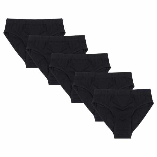 Giorgio 5Pk Slip Brf Sn Черно 