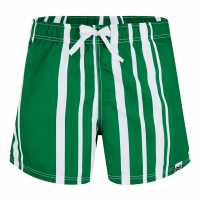 Colors Bx Pat Jn99 Green Stripe Детски къси панталони