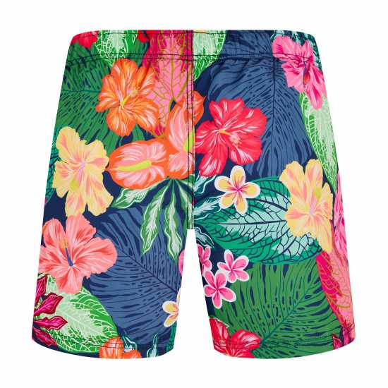 United Colors Of Benetton Colors Bx Pat Jn99 Тропическа Цветна Детски къси панталони