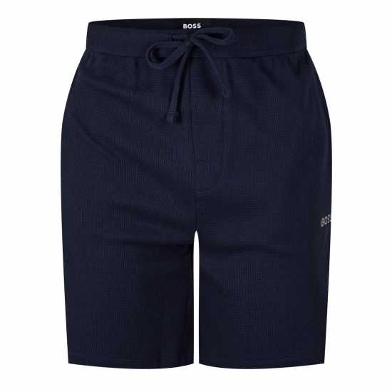 Мъжки пижами Boss Waffle Shorts Нави 403 Boss Waffle Shorts Нави 403 Мъжки пижами