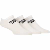 Reebok Core Low Cut Trainer Socks White Reebok Core Low Cut Trainer Socks White