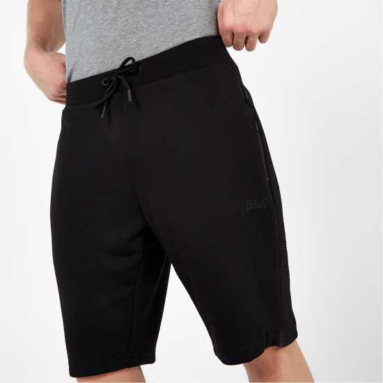 Everlast Premium Jersey Shorts Black Мъжко облекло за едри хора