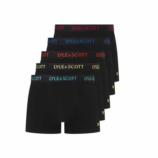 Lyle And Scott Lyle 5Pk Core Trunks Sn61 Black/Multi Мъжко бельо
