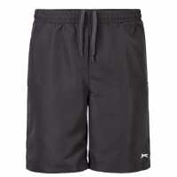 Slazenger Тъкани Мъжки Шорти Woven Shorts Mens Charcoal Мъжко облекло за едри хора