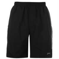 Slazenger Тъкани Мъжки Шорти Woven Shorts Mens Black Мъжко облекло за едри хора