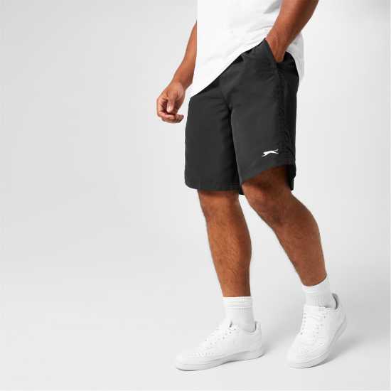 Slazenger Mens Woven Shorts Черно 
