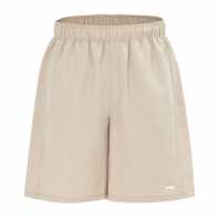 Slazenger Mens Woven Shorts Light Beige 