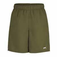 Slazenger Mens Woven Shorts Хаки 