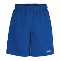 Slazenger Mens Woven Shorts Кралско синьо2 
