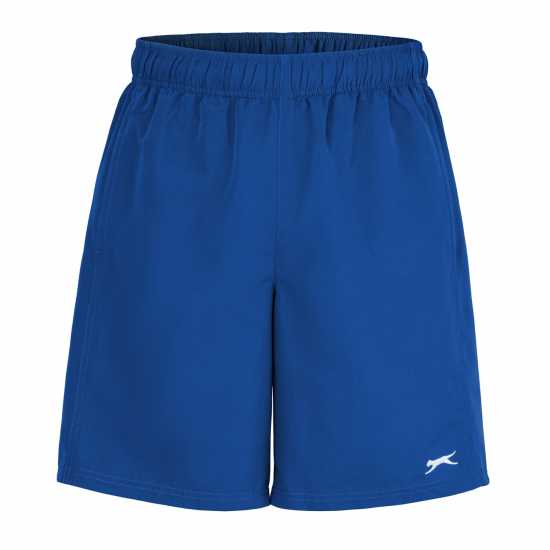 Slazenger Mens Woven Shorts Кралско синьо2 