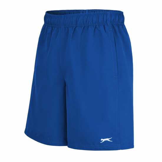 Slazenger Mens Woven Shorts Кралско синьо2 