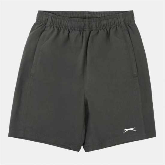 Slazenger Детски Шорти Woven Shorts Junior Charcoal 