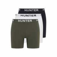 Hunter 3 Pack Cotton Stretch Boxer Briefs Mens Hunter 3 Pack Cotton Stretch Boxer Briefs Mens
